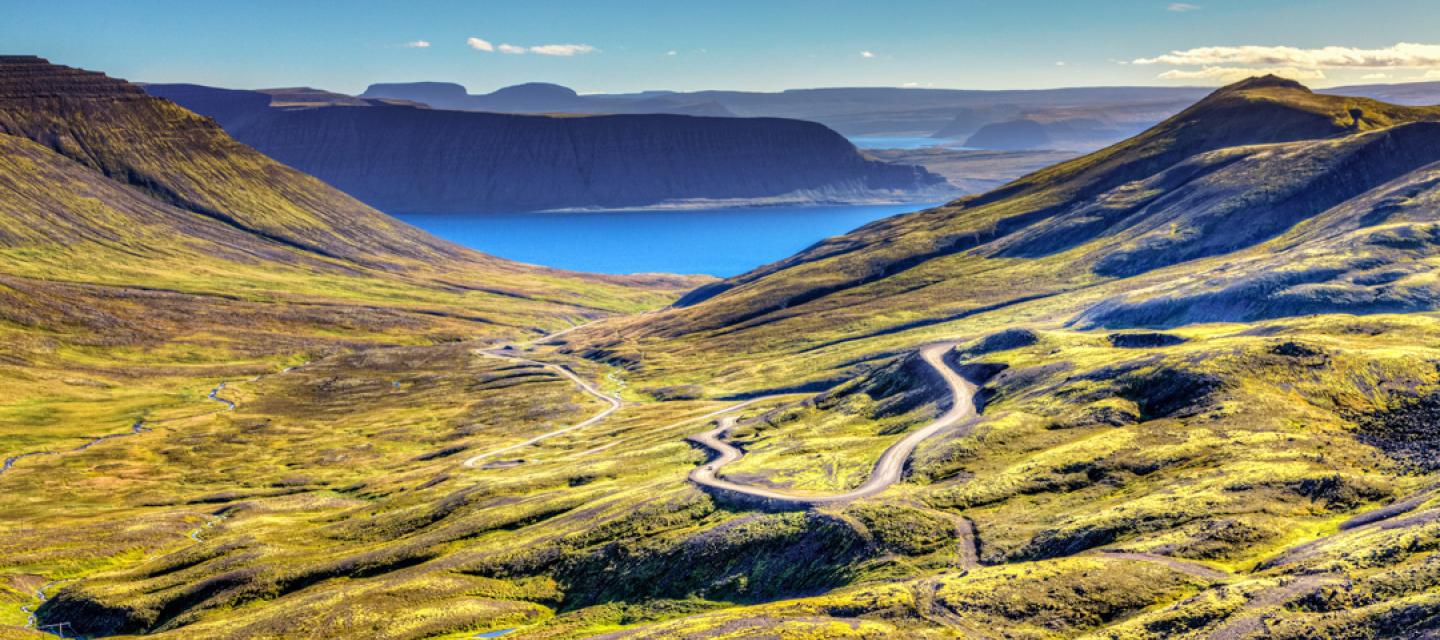 Utforska Västfjordarna på Island.