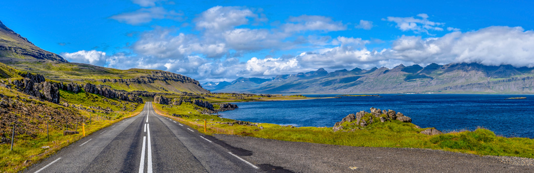 Ringvägen på östra Island.