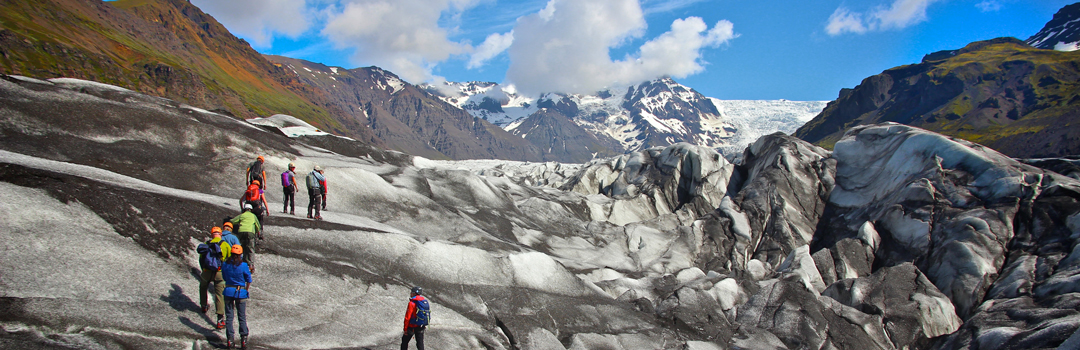 glacier walk iceland