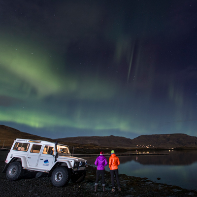 Northern lights tour in Iceland