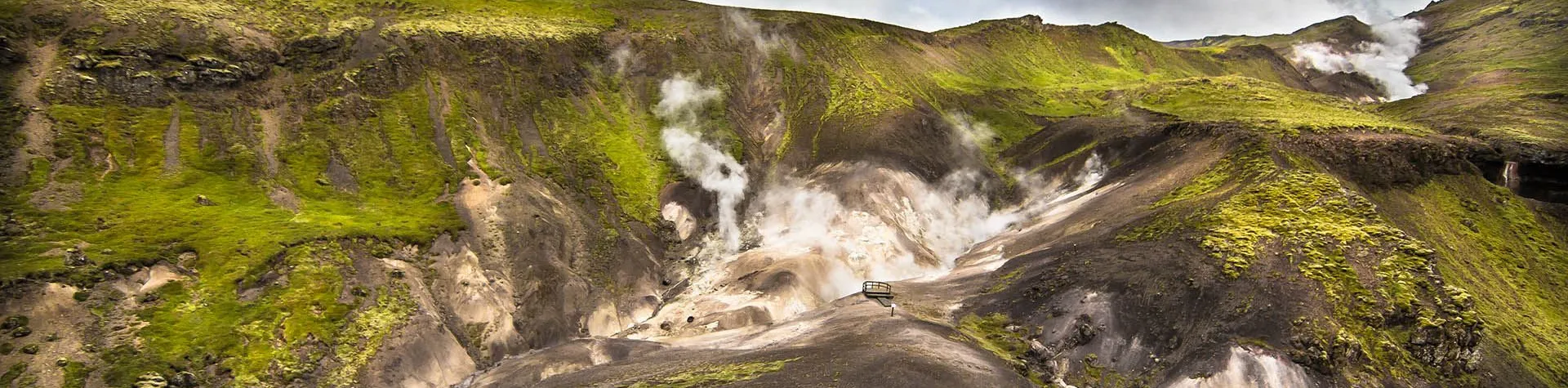 Helikoptertur över geotermiska landskap (eftermiddag/50 min-1 tim) (M02)