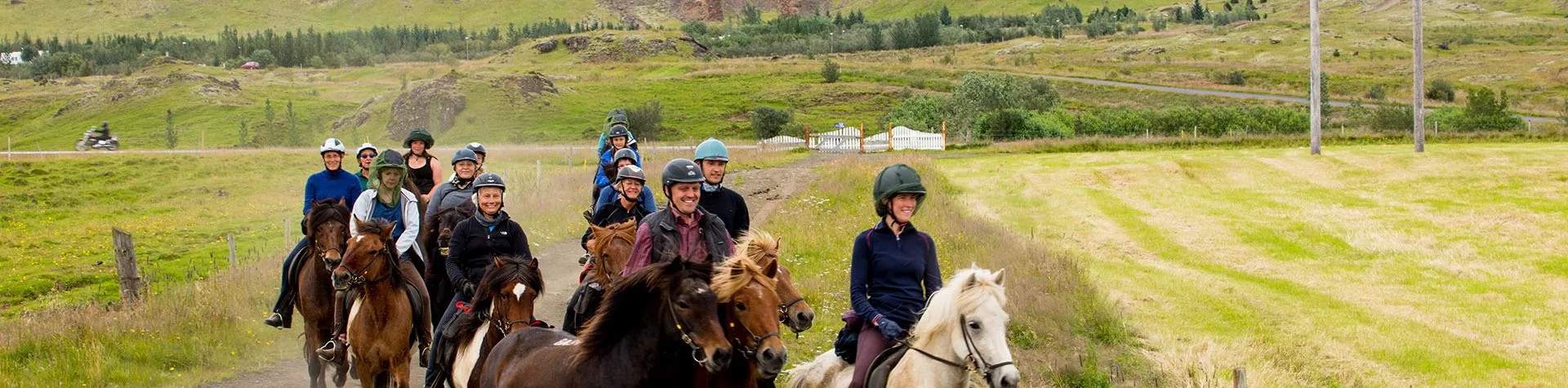 Ridtur & Gullfoss och Geysir (08:00/9,5 tim/1,5 tim ridning) (C04)