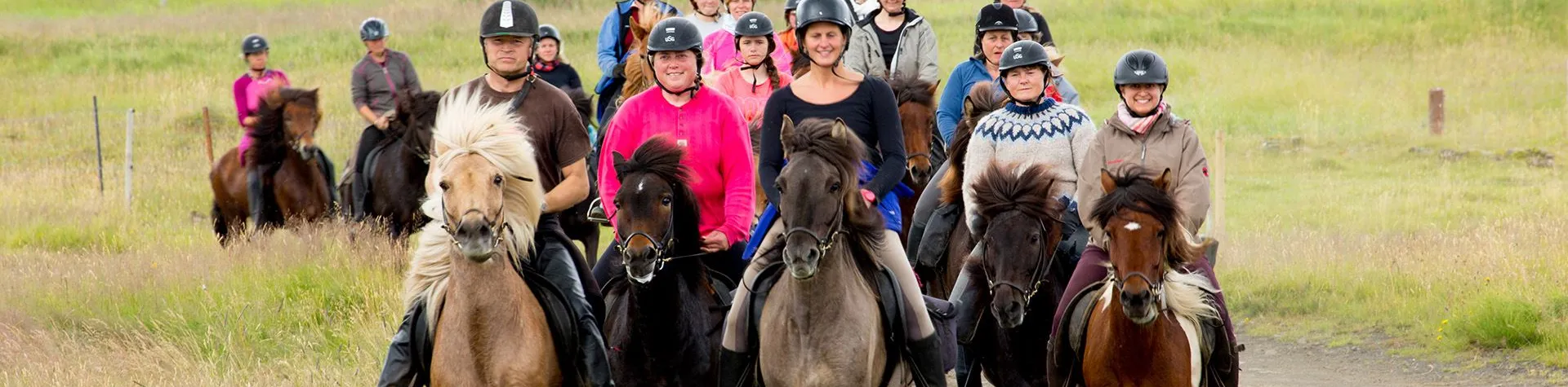 Ridtur & Gullfoss och Geysir (08:00/9,5 tim/1,5 tim ridning) (C04)
