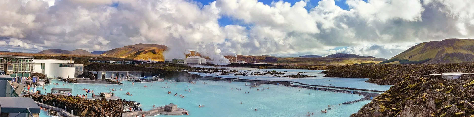 Transfer Keflavik flygplats - Blå Lagunen (inkl. inträde Comfort) - hotell i Reykjavik (A51)