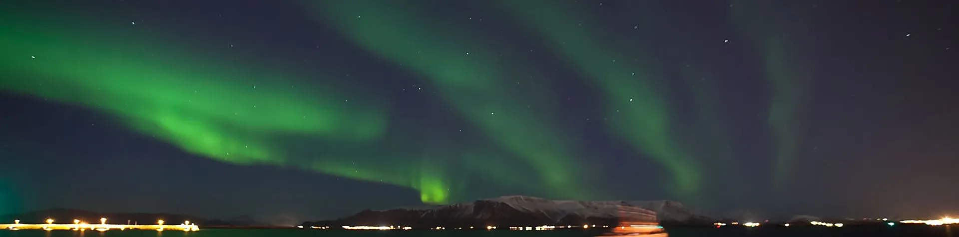 Norrskenstur med båt (21:00/3 tim) (T03)