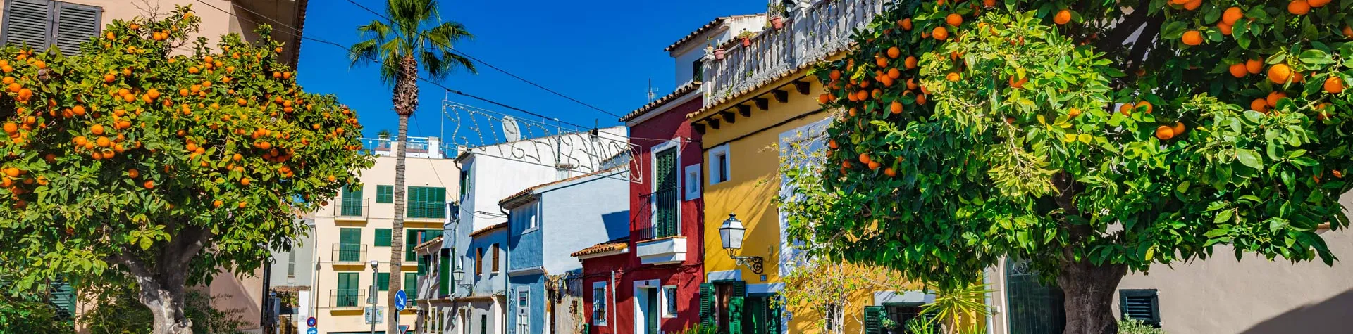 Gamla stan i Palma, Mallorca.