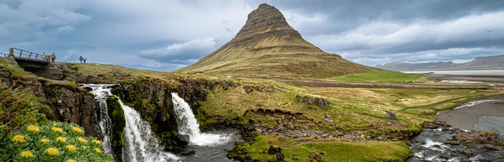 Berget Kirkjufell fotograferat av Lisbeth Johansson.