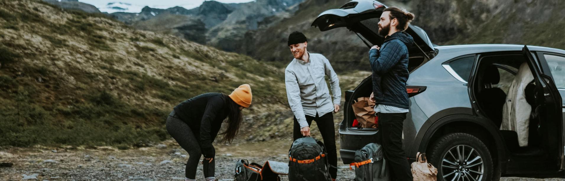 Roadtrip med vänner på Island. 