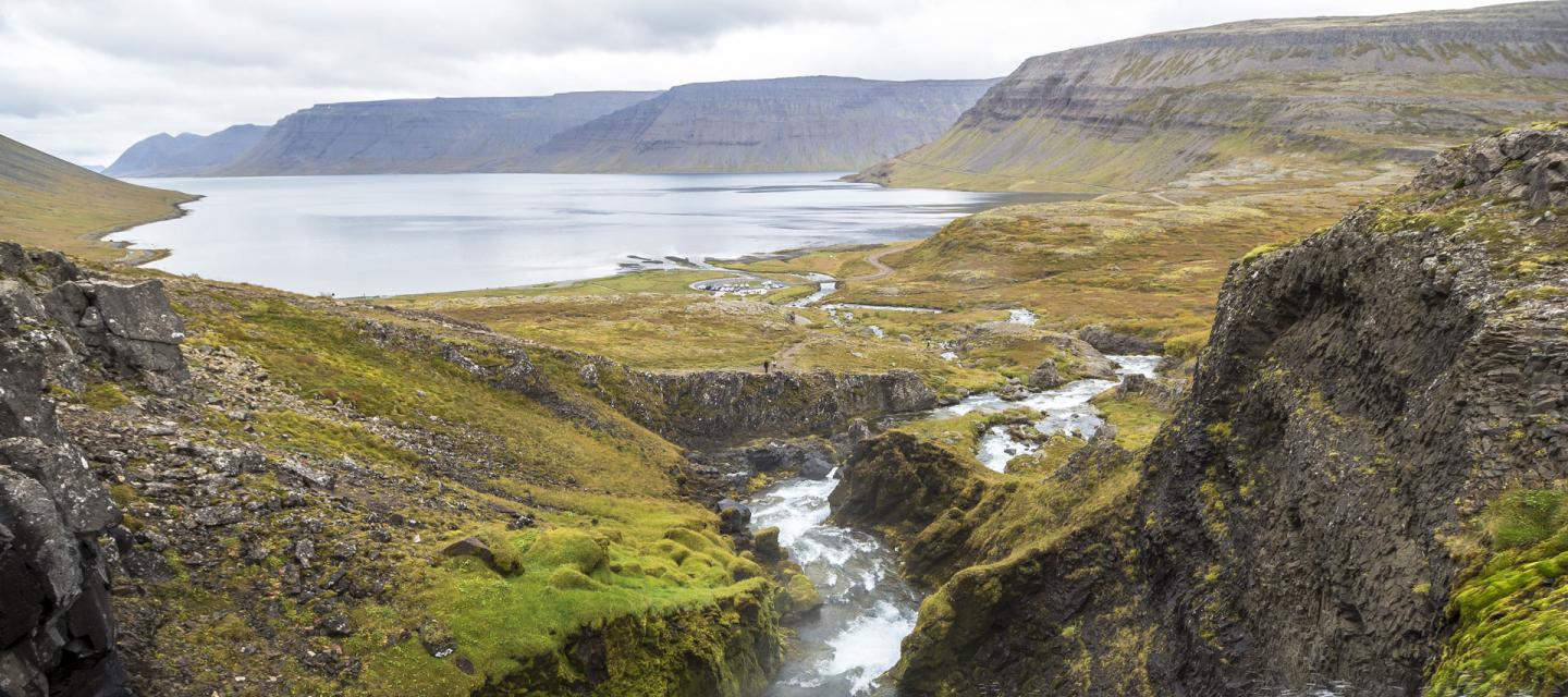 Väsfjordarna, Island.